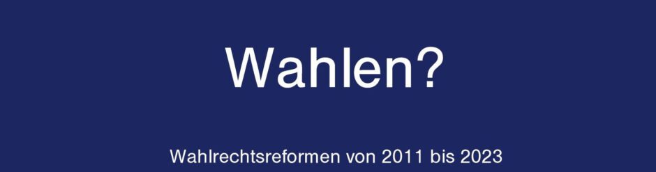 Wahlen Themen